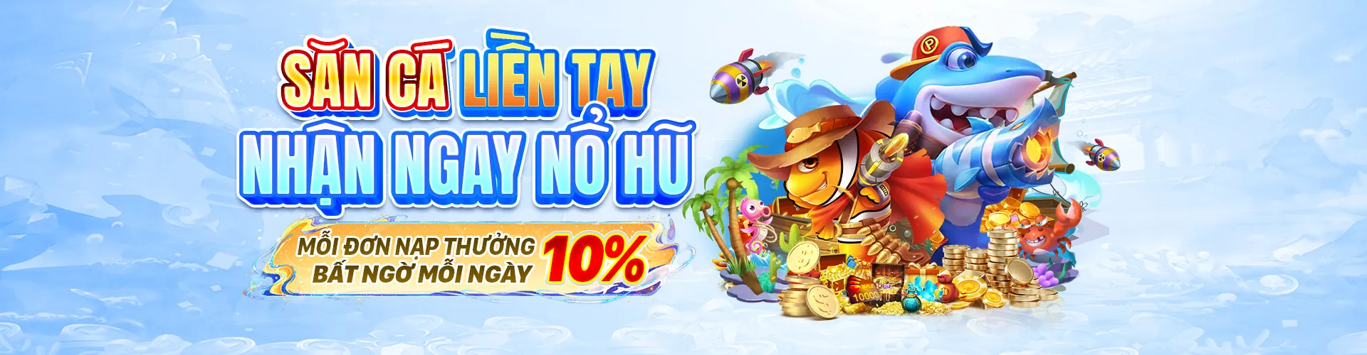 Banner kêu gọi đăng ký VIP choang nhà cái